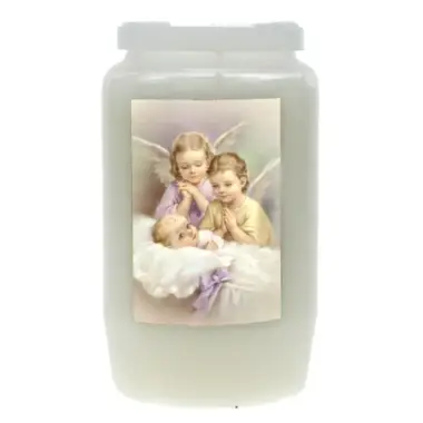 Luminaire 3J / blanc / 2 Anges + Enfant