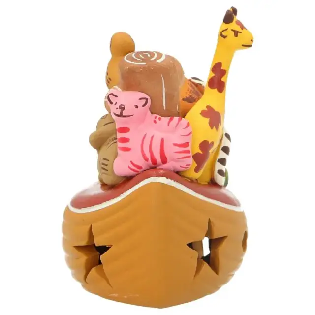 Ark van Noah in aardewerk "Collectie Crèche du monde"