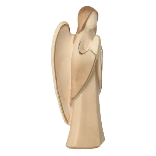 Ange en bois sculpté 9 cm