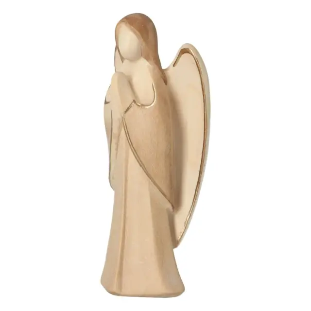 Ange en bois sculpté 9 cm