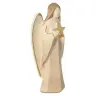 Ange avec étoile en bois sculpté 9 cm