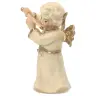 Ange en bois avec flûte - 6 cm Alabaster