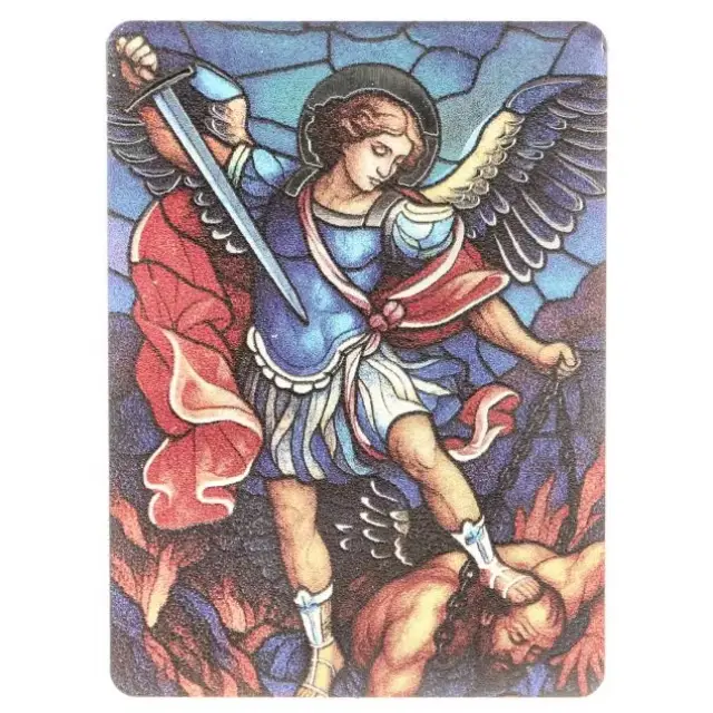 Cadre Saint Michel Archange 5.5 x 7.5 cm