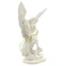 Statue 15 cm - Albâtre + Or - St Michel