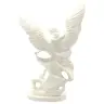 Statue 15 cm - Albâtre + Or - St Michel