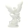 Statue 30 cm - Albâtre + Or - Saint Michel