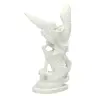 Statue 30 cm - Albâtre + Or - Saint Michel