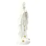 Statue 20 cm - Albâtre + Or - Lourdes