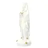 Statue 20 cm - Albâtre + Or - Lourdes