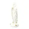 Statue 30 cm - Albâtre + Or - Lourdes