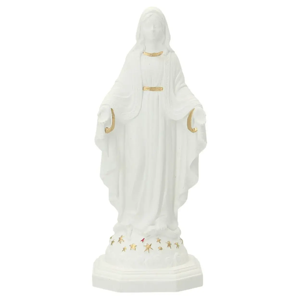 Statue 15 cm - Albâtre + Or - Miraculeuse