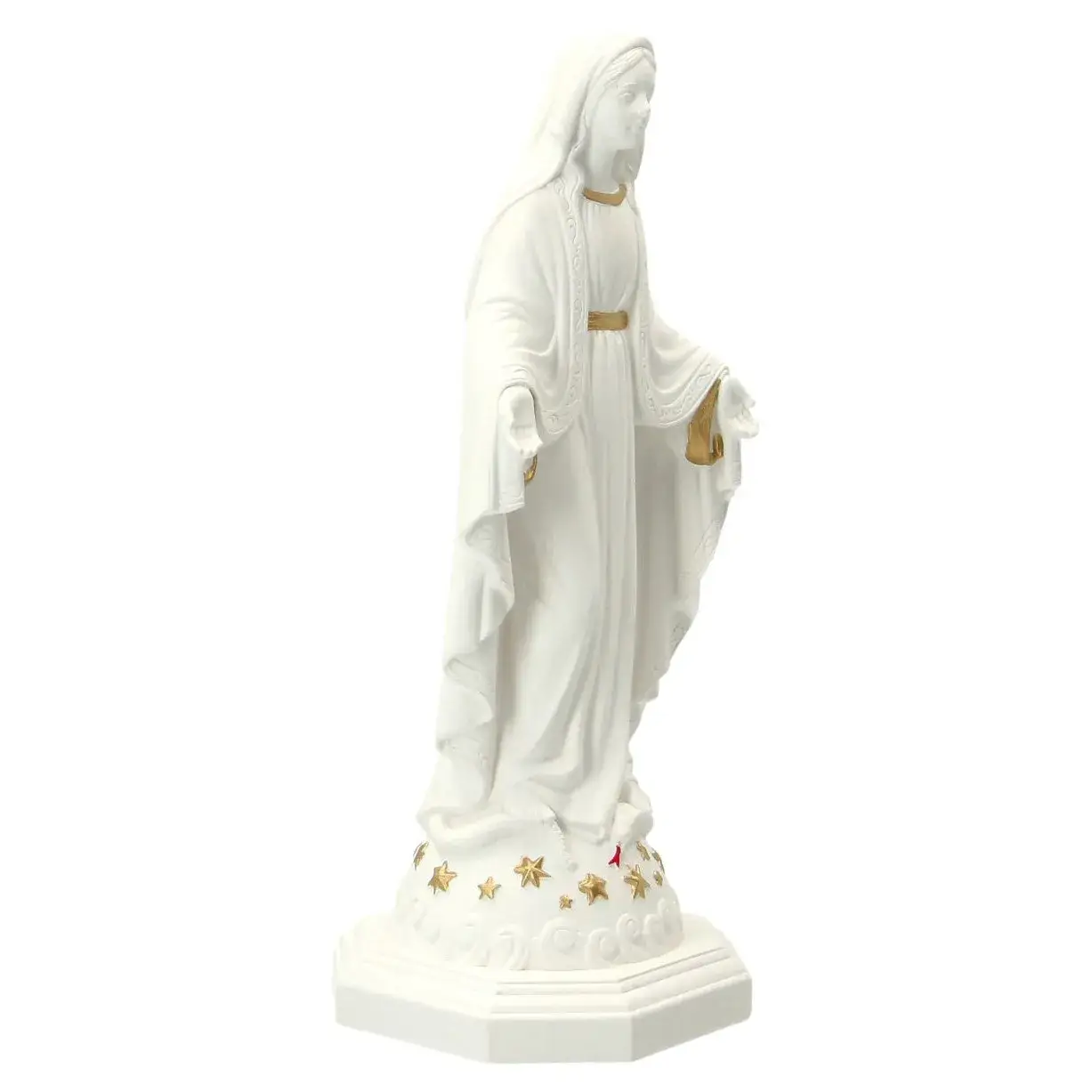 Statue 20 cm - Albâtre + Or - Miraculeuse