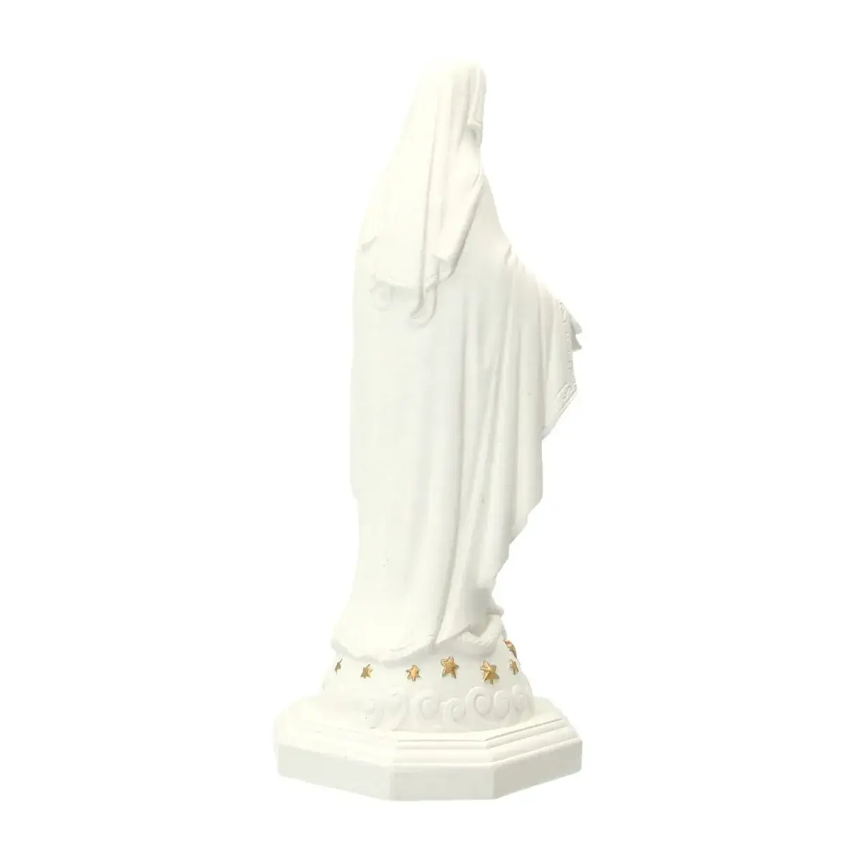 Statue 20 cm - Albâtre + Or - Miraculeuse