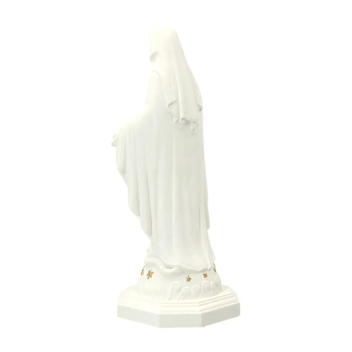 Statue 20 cm - Albâtre + Or - Miraculeuse