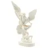Statue 12 cm - Albâtre + Or - St Michel