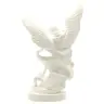 Statue 12 cm - Albâtre + Or - St Michel