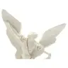 Statue 12 cm - Albâtre + Or - St Michel