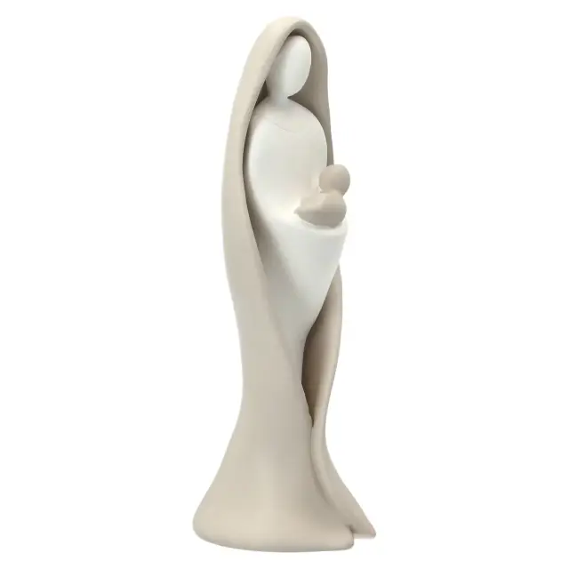 Maternité 20 cm - résine blanche