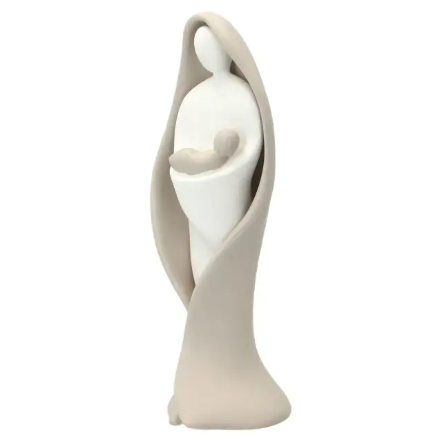 Maternité 20 cm - résine blanche