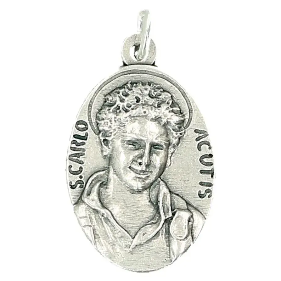 Médaille 22 mm Ov - St Carlo Acutis - Mét. Agté