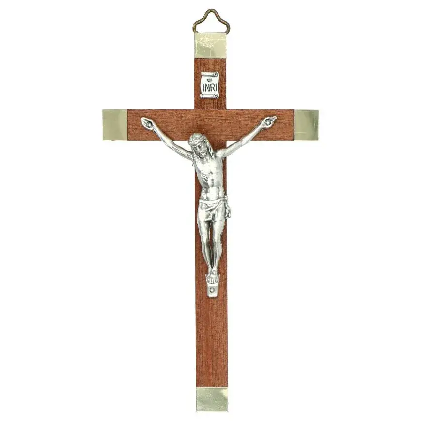 Croix Murale - 15 cm - Bois Clair