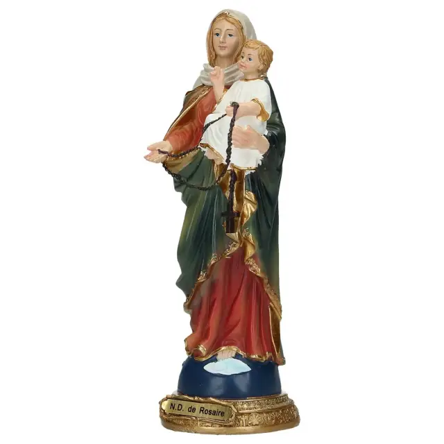 Beeld 20 cm - OLV van de Rozenkrans