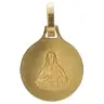Scapular medal 12 mm Metal Doré