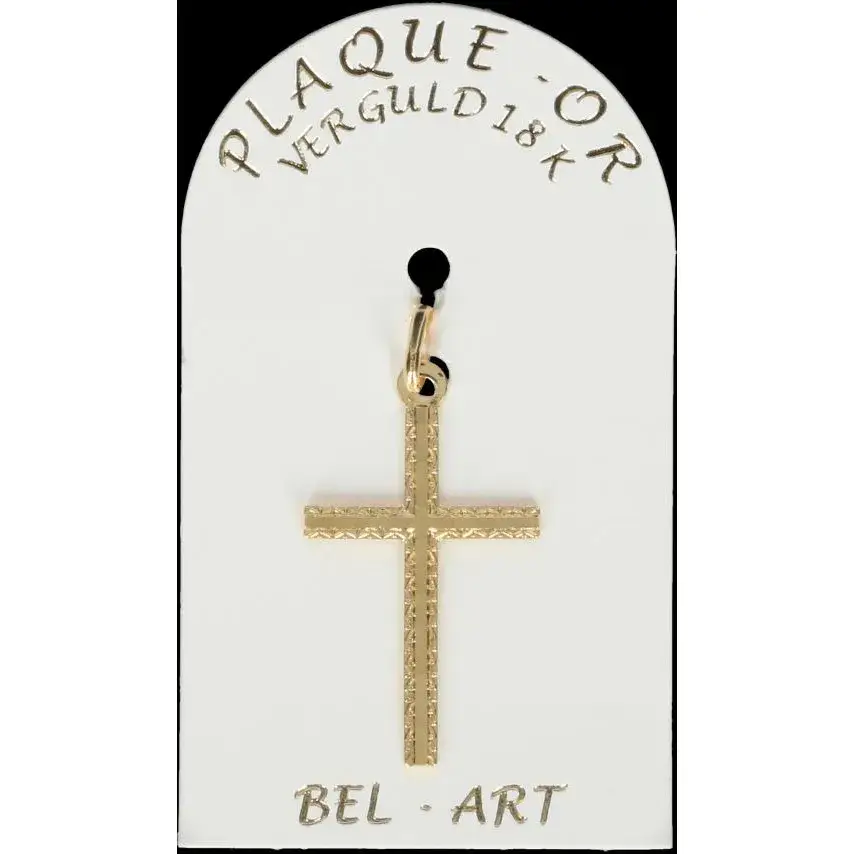 Croix Plaqué-Or - 26 X 17 mm