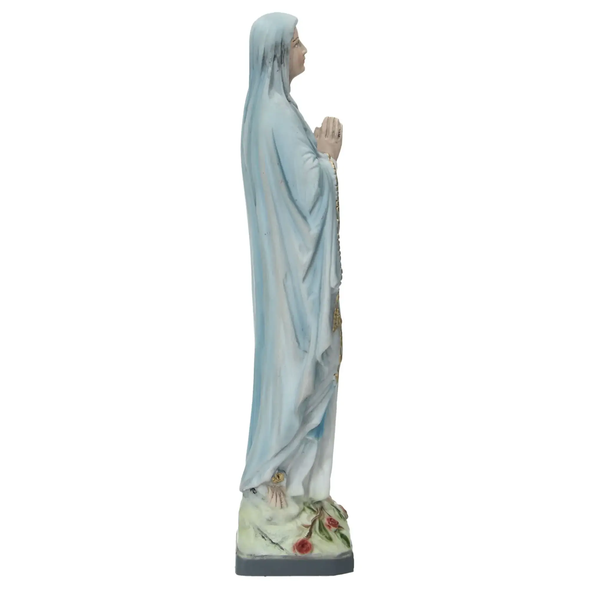 Our Lady of Lourdes 30 cm style French stone