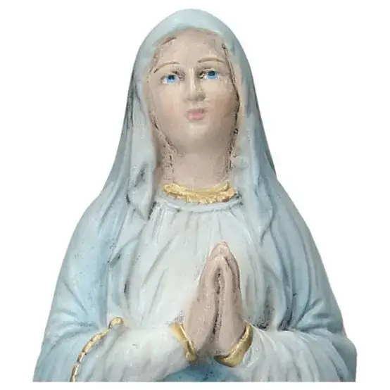 Our Lady of Lourdes 30 cm style French stone