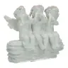 3 Anges sur rocher 11 cm