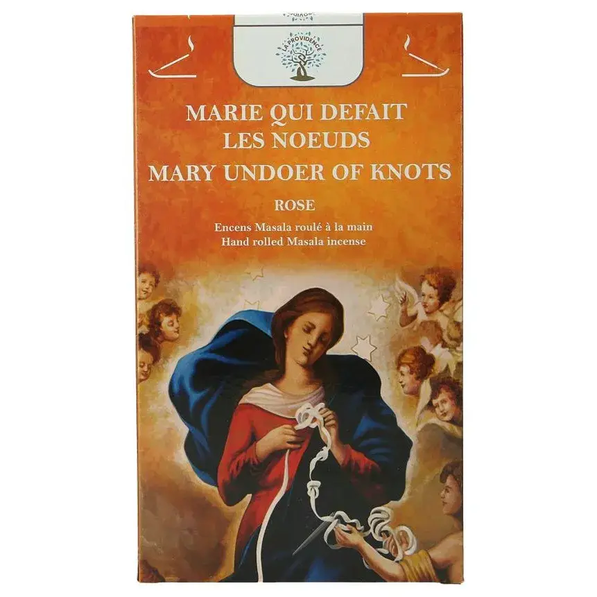 Bâtons d'encens naturels Marie qui déf. les noeuds