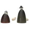 Kerstgroep Kohler 12 cm : 2 herders en 2 schapen