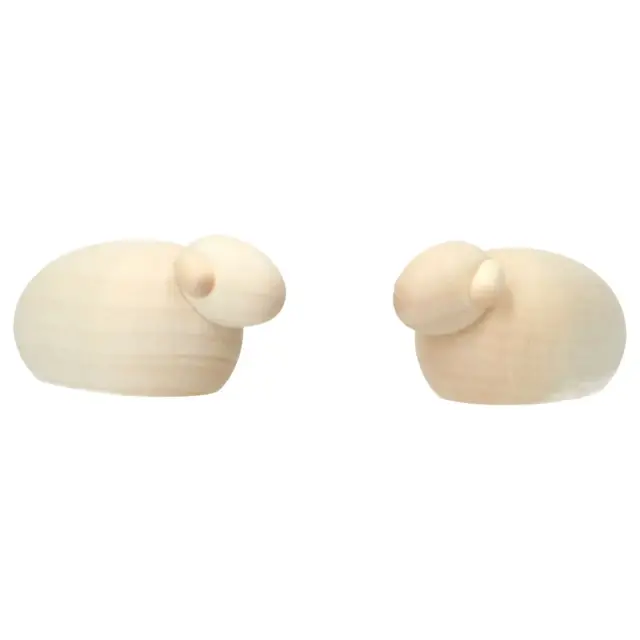 Kerstgroep Kohler 12 cm : 2 herders en 2 schapen