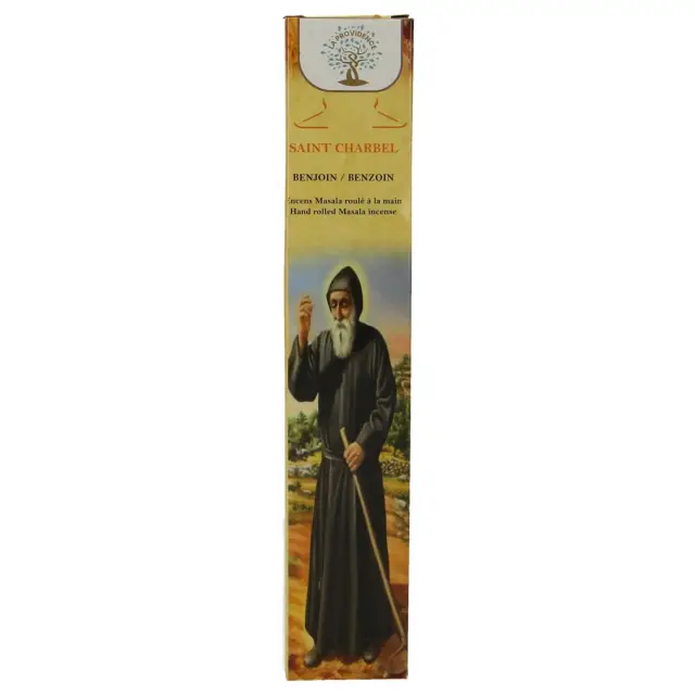 Bâtons d'encens naturels St Charbel