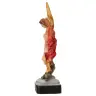 Statue 12 cm - Albâtre couleurs - Saint Michel