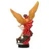 Statue 20 cm - Albâtre couleurs - Saint Michel