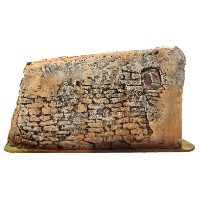 Décor pour santons de Provence - Etable toit ouvert - 26 x 16 x H 14 cm