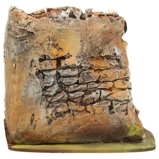 Décor pour santons de Provence - Etable toit ouvert - 26 x 16 x H 14 cm