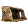 Décor pour santons de Provence - Etable toit ouvert - 26 x 16 x H 14 cm
