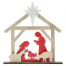 Crèche de Noël en bois