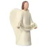 Nativity scene Onillon 10 cm stone white - Angel gloria