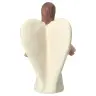 Nativity scene Onillon 10 cm stone white - Angel gloria