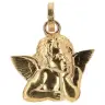 Medal Angel 18x15 mm Metal Doré