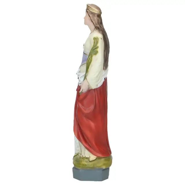 St. Barbara 30 cm style French stone