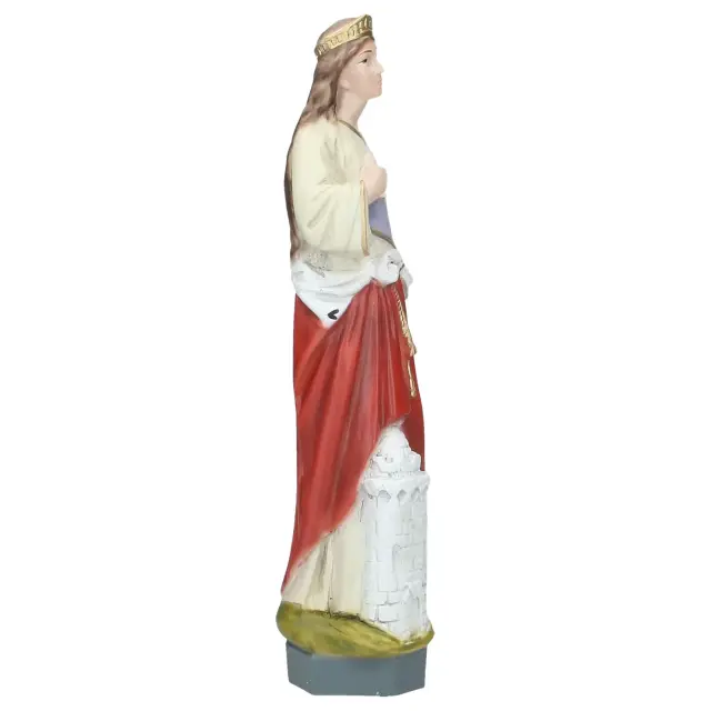 St. Barbara 30 cm style French stone