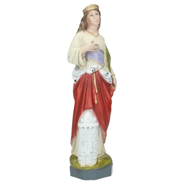 St. Barbara 30 cm style French stone