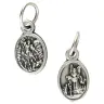 Medaille 10 mm OV - H Michael / Engel bewaarder - Metaal verzilverd