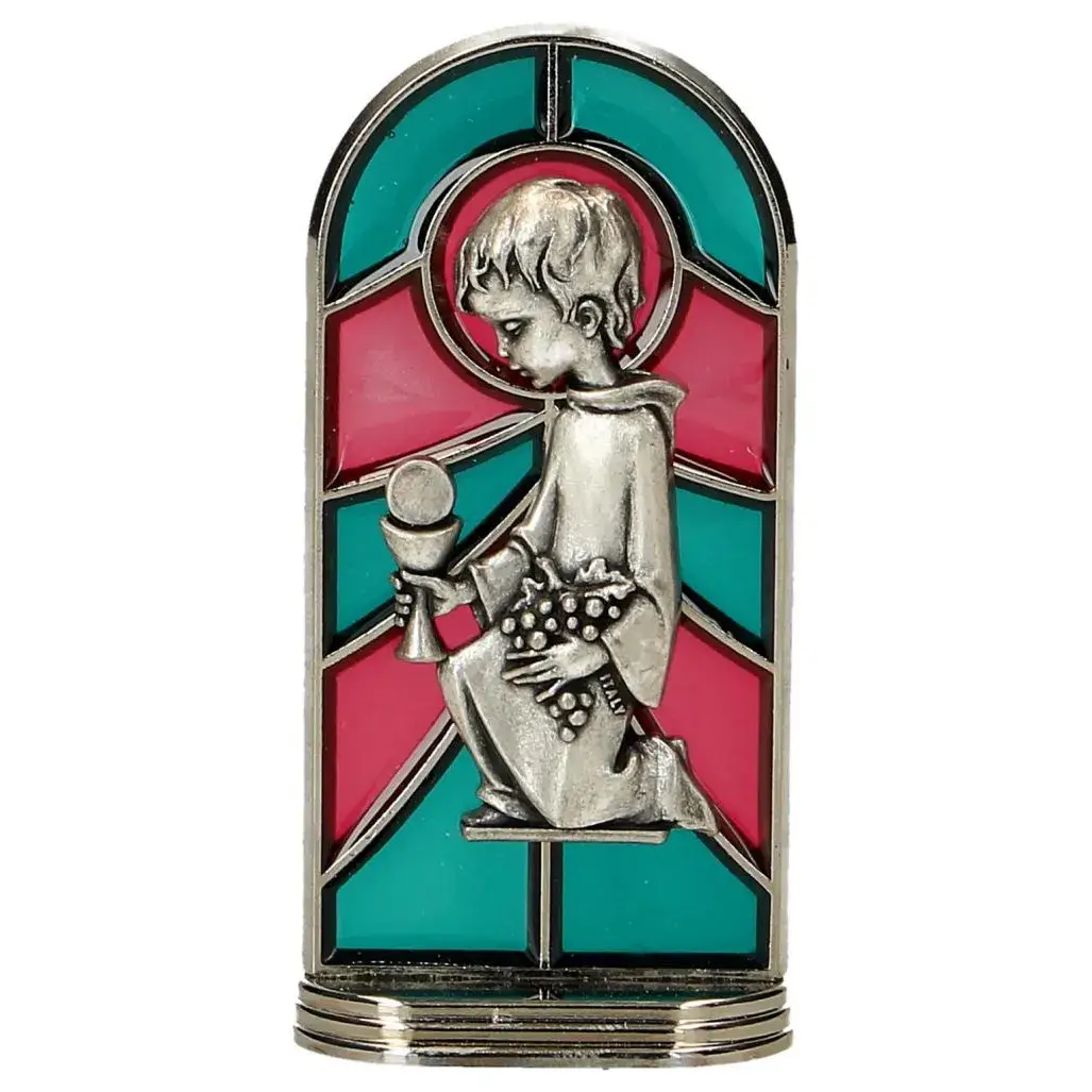 Cadre-Vitrail Communion / Garcon