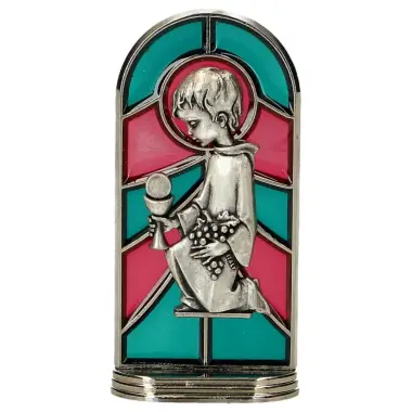 Cadre-Vitrail Communion / Garcon